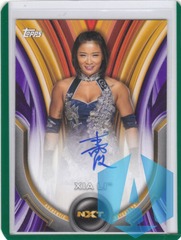 2020 Topps Women's Division Purple Auto #A-XL Xia Li NXT 56/99